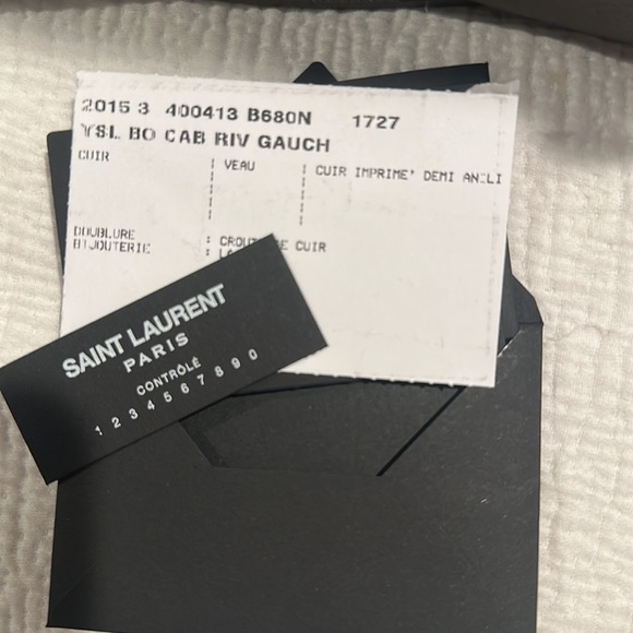 Saint Laurent Rive Gauche cabas Leather Small Bag - Picture 5 of 5